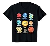 Kids Solar System Planets T-Shirt Gift For Space Geeks