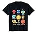Kids Solar System Planets T-Shirt Gift For Space Geeks