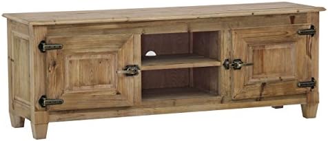 Burnham Home 10013 Nielsen Entertainment unit, Natural Antique Brass