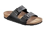 Birkenstock Women's Arizona  Birko-Flo Black Sandals - 6 B(M) US Women