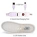 Qkettle Kids 20 Models LED Shoes Boys Girls Light up Sneakers with Remote Control
