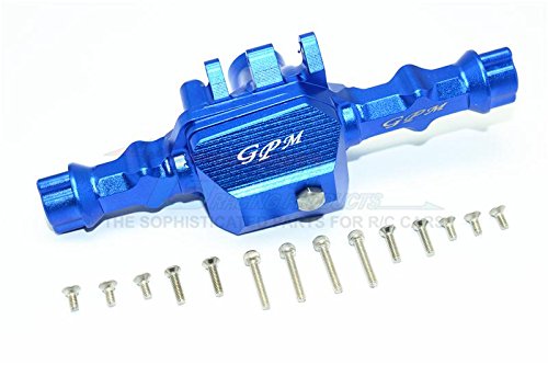 Traxxas TRX-4 Trail Defender Crawler Upgrade Parts Aluminum Rear Gear Box - 1 Set Blue