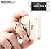 Kickstand, Universal Stand, Bunker Ring Holder for Smart Phone - Apple iPhone, ipad, Samsung Galaxy, Note, LG, All Smart Devices (Black)