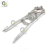 G.S ELASTRATOR Heavy Duty Tool Bander Pliers for Dogs Goats Lambs Calves Veterinary Stainless Steel Best Quality