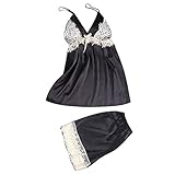 ANJUNIE Nightdress Women Sexy Satin Silk Sleepwear
