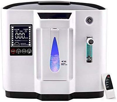 Vuiluyy Portable Oxy-gen Con-centrator, 1-6L/min Adjustable O2 Bar Machine for Home and Travel Use 110V