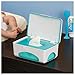 hiccapop Diaper Wipes Dispenser Baby Wipes Case | Baby Wipe Holder Keeps Wipes Fresh | Non-Slip, Easy Open & Close Wipe Container (Tahitian Blue)