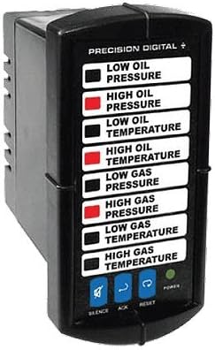 Precision Digital Vigilante II Alarm Annunciators PD158-6R2-1