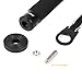 Andoer A-555 6-Section Aluminum Monopod, Camera Monopod 61.4 inch Max. Height and 15inch Min. Height for Nikon Canon Sony Pentax Camera