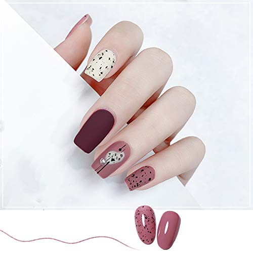 Anself Nail Polish Top Coat Base Coat Nail Glue Natural Long Lasting Nail Polish Eggshell Pattern Pricepulse