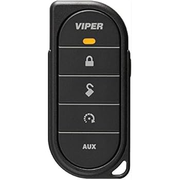 Viper Remote Replacement 7656v 1 Way 5 Button 12 Mile Range Car Remote