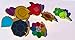 Pokemon Gym Badges: Kanto - Gen 1 - Indigo League - Cosplay Collection (Gold Trim)