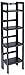 Winsome Wood Terry Shelving, Black