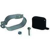 Dayton Capacitor Mounting Kit, Oval, 2 1/8 in W x 1 1/4 in D 2MEV1 - 1 Each