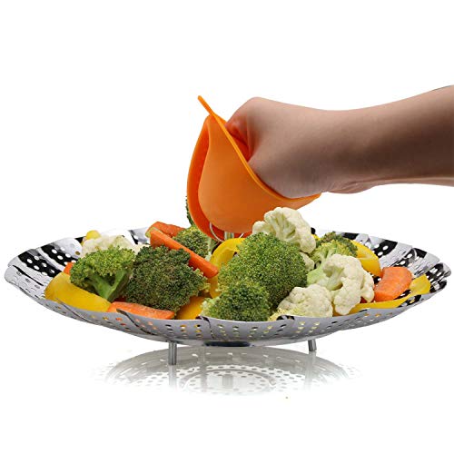 2 TOPOKO+Vegetable+Steamer+Pressure+Stainless