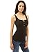 PattyBoutik Women Empire Waist Lace Up Pleated Sleeveless Blouse (Black Medium)