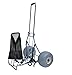 Large Wheeleez Heavy Duty Folding Beach Cart with Big Wheels - Wagon Rolls Easily on Sand and All Terrain
