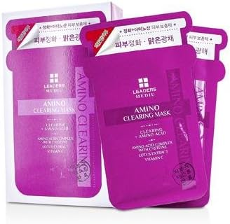AMINO CLEARING MASK, 10Sheets (10x25ml/0.85oz)
