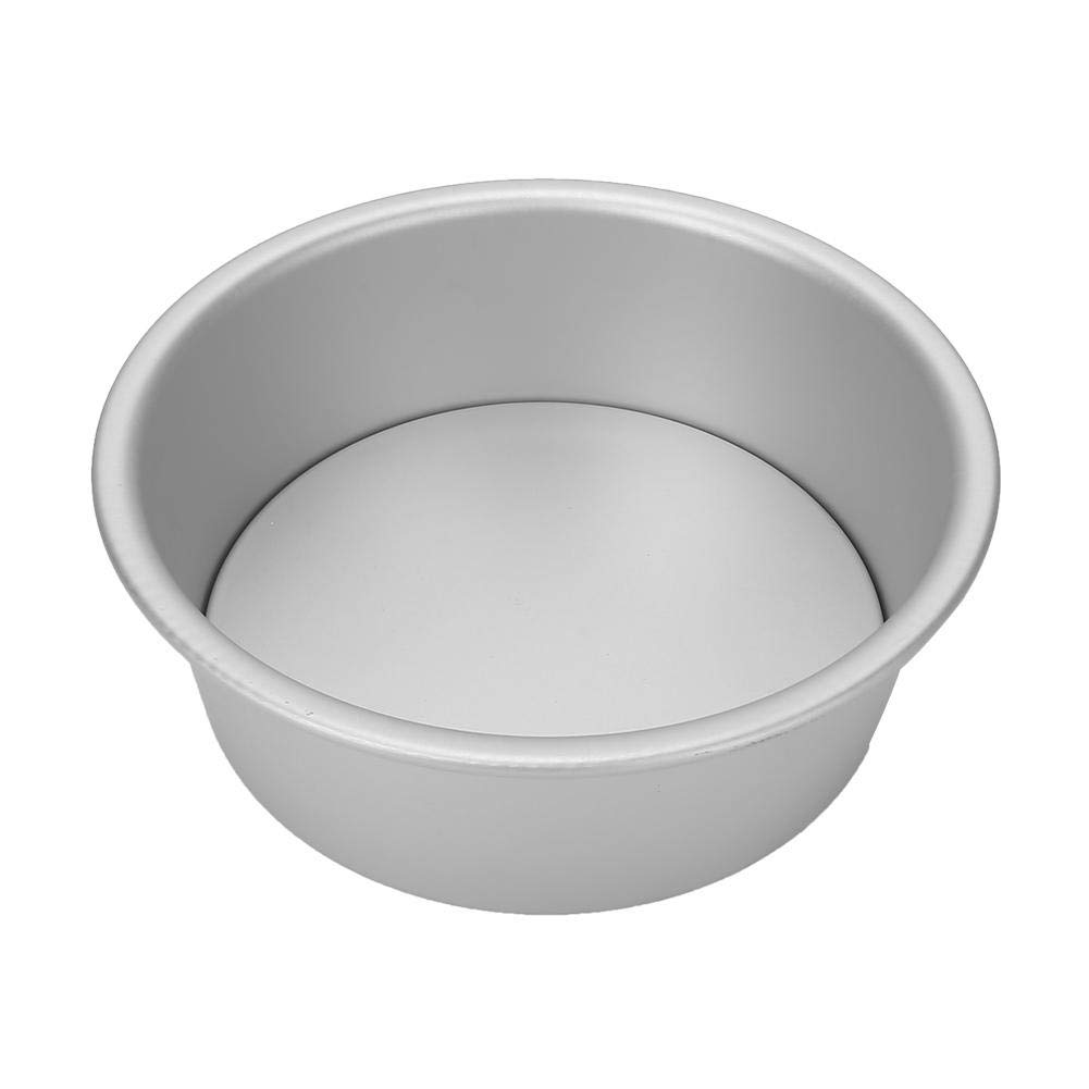 Mumusuki Anodized Aluminum Alloy Removable Bottom Cake Mold Cake Pan Round Shape Cake Mold DIY Baking Accessories Bakeware