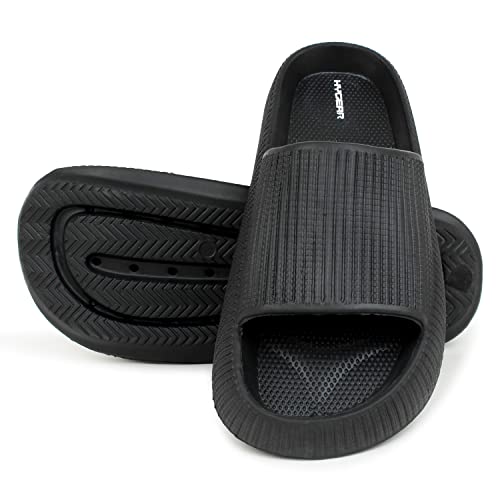 Hygear Men's Xpress Black Slippers_10 UK (HG-GE-1004) 3