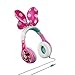 Minnie Mouse Headphones for Kids with Built in Volume Limiting Feature for Kid Friendly Safe Listeningthumb 1