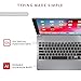 Brydge 12.9 Keyboard for iPad Pro 12.9-inch | 2017/2015 Models only | Aluminum Bluetooth 4.2 Wireless Keyboard with Backlit Keys | Long Battery Life | Silver