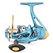 Sougayilang Fishing Reel Spinning 11+1bb Left/Right Interchangeable Spinner Gear High Speed Smooth Bass Fishing Reels (AF3000)