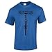 Mountain Bike Shirts for Men - MTB Shirt Gifts for Mountain Bikers Life Behind Bars Tshirts Royal-M