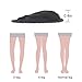 Dr. Foot’s Supination & Over-Pronation Corrective Shoe Inserts, Medial & Lateral Heel Wedge Insoles for Foot Alignment, Knee Pain, Bow Legs, Osteoarthritis – 3 Pairs (Black)thumb 3