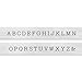 ImpressArt - Basic Typewriter Uppercase 3mm Metal Stamp Letter Set for Metal Stamping Projects and Jewelry Stamping
