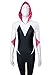 Newdong Adult Spider-Verse Spider-Gwen Gwenom Spandex Zentai Jumpsuit Cosplay Costume Outfit