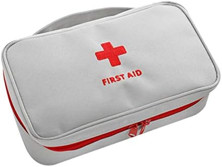 LoveOlvido Outdoor First Aid Kit Bag Emergency Medical Kit Survival Bag Handbag Travel Medicine Storage Bag Small Organizer With Handle