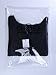 Choies Women's Black Lace Cupped Cap Sleeve Crop Top