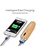 Power Bank.Anguo 3000/5000mAh Ultra Compact Power Bank Portable Charger Powerbank External Battery Charger for iPhone7 Plus 6s 6 Plus, iPad, Samsung Galaxy, Nexus, HTC and More (A03-Wood Grain)