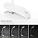 LED Desk Lamp,KOLIER Clip Light,Table Light,with 20LEDs Touch Control Bedside Reading Light,Book Light,with USB Charging Port Flexible Gooseneck Dimming Portable for Bedside(White)