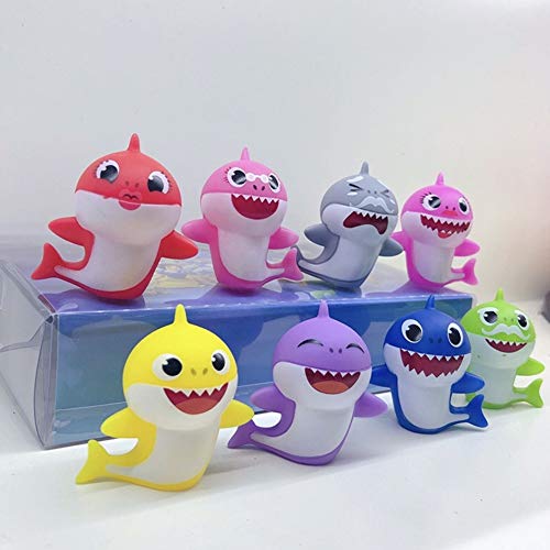 baby shark plastic figures
