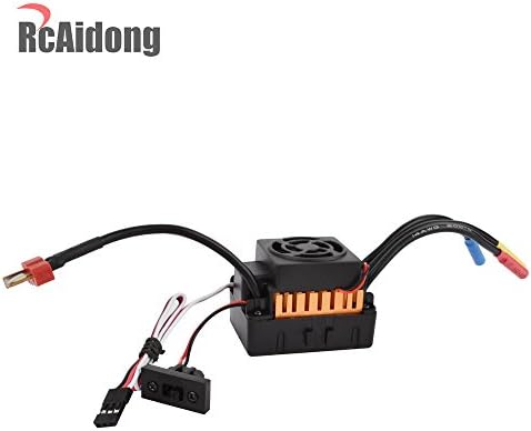 45A RC Brushless ESC BEC Car Parts Electric Speed Controller with 5.8V 3A BEC for 1/10 RC Car Truck