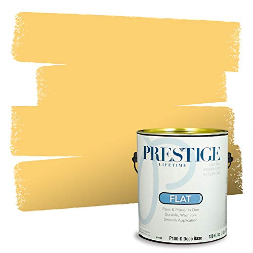 PRESTIGE Paints Interior Paint and Primer In One, 1-Gallon, Flat, Comparable Ma…
