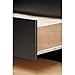 Prepac Coal Harbor Queen Platform Storage Bed with Headboard in Black