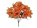 Phoenix Silk Tiger Lily Bush Satin Artificial Flowers 11-8225OR 19