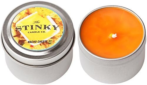 The Stinky Candle Company - Handmade Nacho Cheese Scent by The Stinky Candle Company