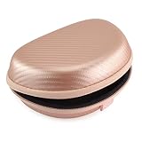 Geekria UltraShell Headphone Case for Beats Solo3, Solo 3, Solo2, Solo 2 Wireless Headphones, Solo pro Hard Shell Carrying Case/Headset Protective Travel Bag with Space for Cable, Parts (Rose Gold)