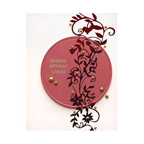 Spellbinders GLP-099 Vine Glimmer Hot Foil Plate Metal - Thumbnail 2