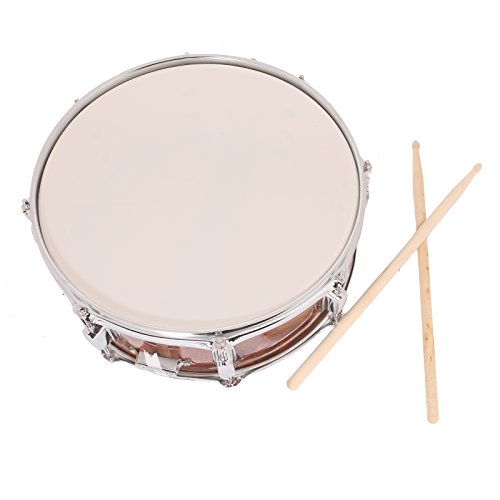 image for LAGRIMA 14x5.5 inch Glossy Finish Student Beginner Snare Drum Set, Inc