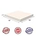 Dream Solutions USA Upholstery Visco Memory Foam Square Sheet- 3.5 lb High Density 1