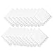 6/12/18 Pack of Ladies White Perfect Wedding Lace Cotton Handkerchiefs