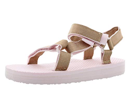 teva rose gold sandal