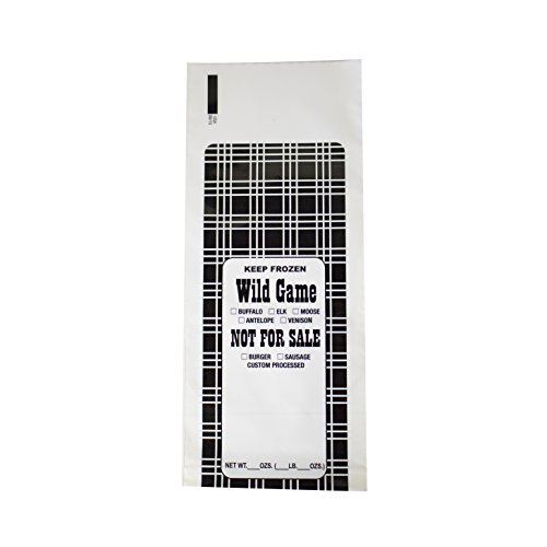 UltraSource 190003 Wild Game Freezer Meat Bags, 1lb. "Not for Sale