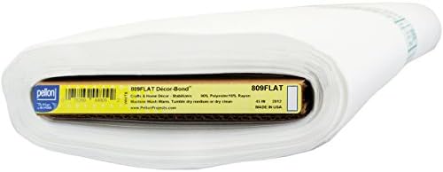 Pellon Decor Bond Fusible Interfacing Flat White 44 X25yd Fob Mi