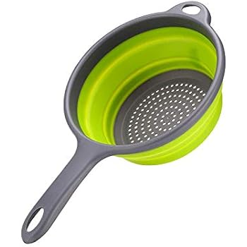Amazon Com Food Strainers Foldable Silicone Strainers